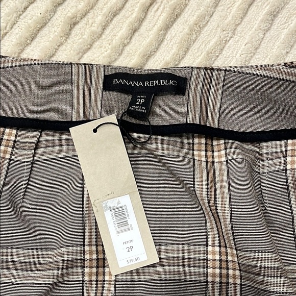 NWT Banana Republic Plaid Skirt - Picture 3 of 8